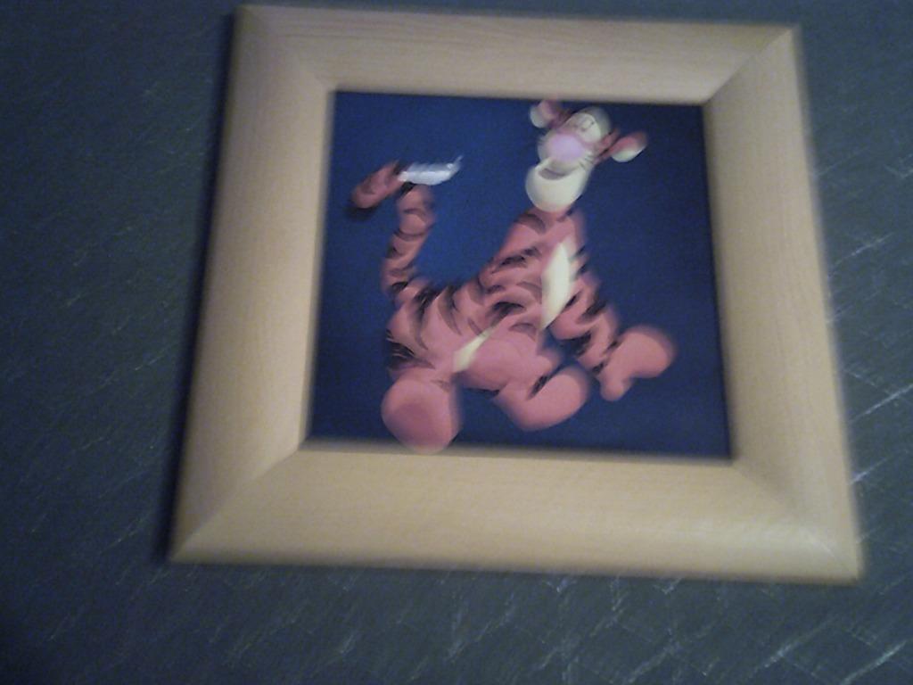 3 kaders winnie the pooh, Ophalen of Verzenden, Gebruikt, Wanddecoratie