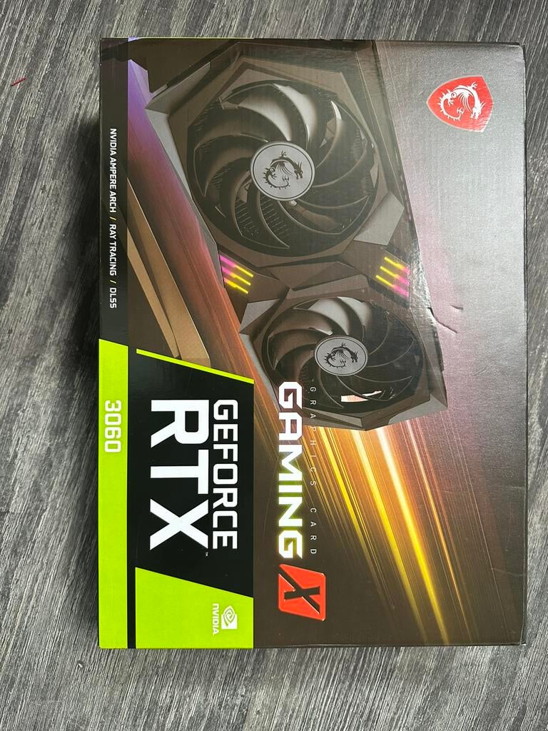 RTX 3060 12 GB GeForce MSI Gamexduo grafische kaart, Ophalen, Zo goed als nieuw