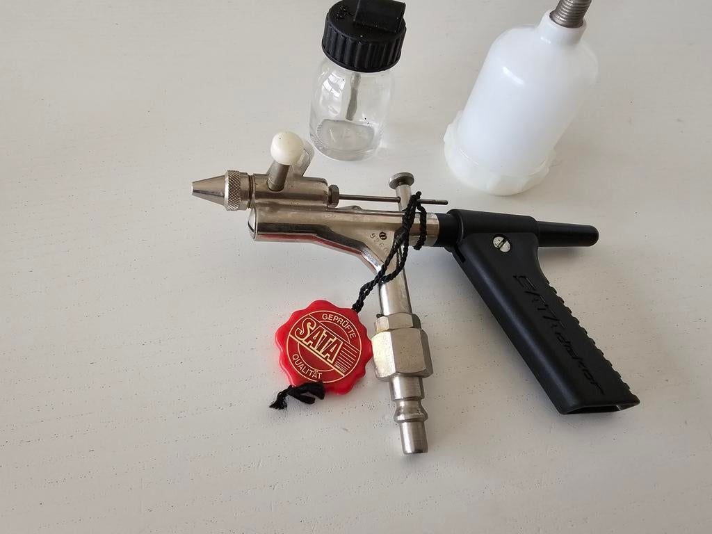 SATA  airbrush pistool
Nieuw, Hobby & Loisirs créatifs, Peinture, Enlèvement ou Envoi