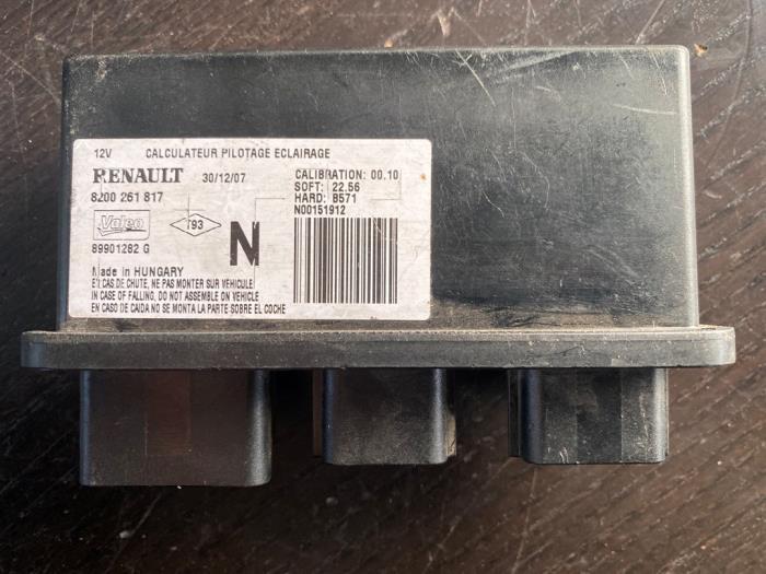 Ordinateur éclairage d'un Renault Modus, Renault, -, 3 mois de garantie, Utilisé