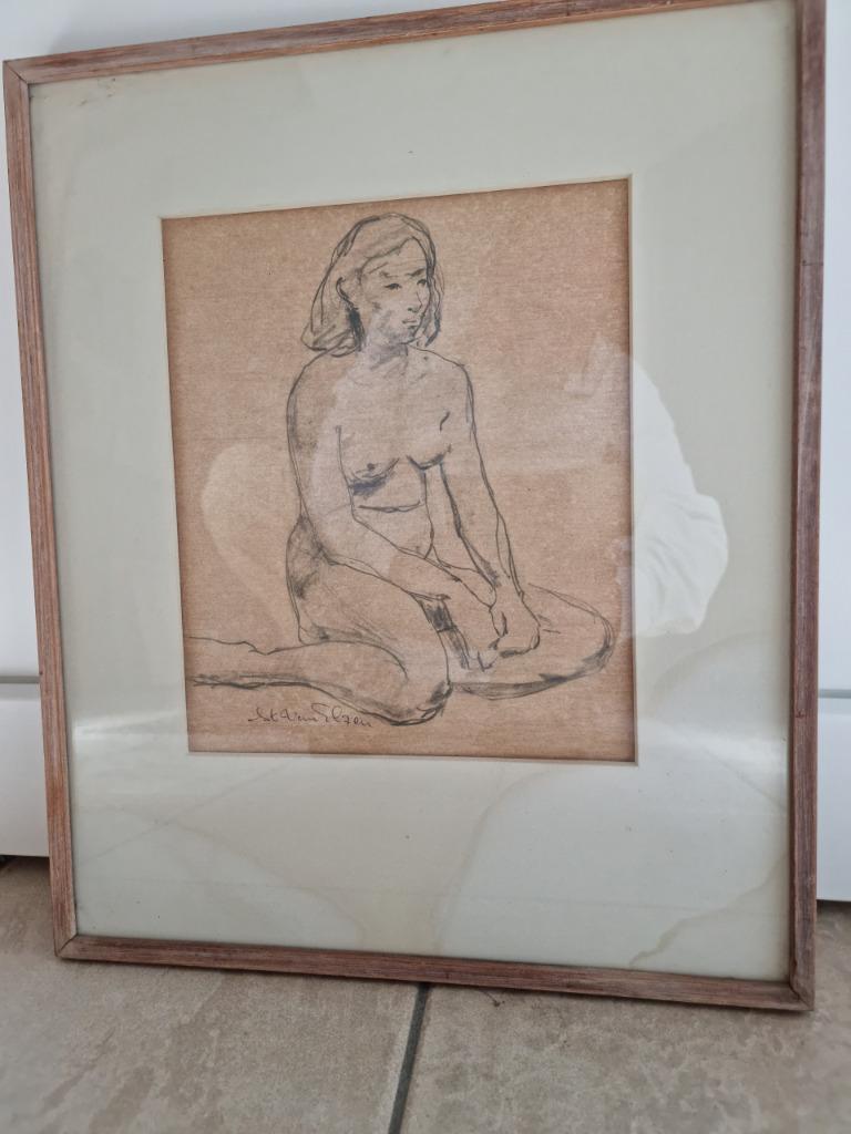 oude etsen en tekeningen, Antiek en Kunst, Ophalen