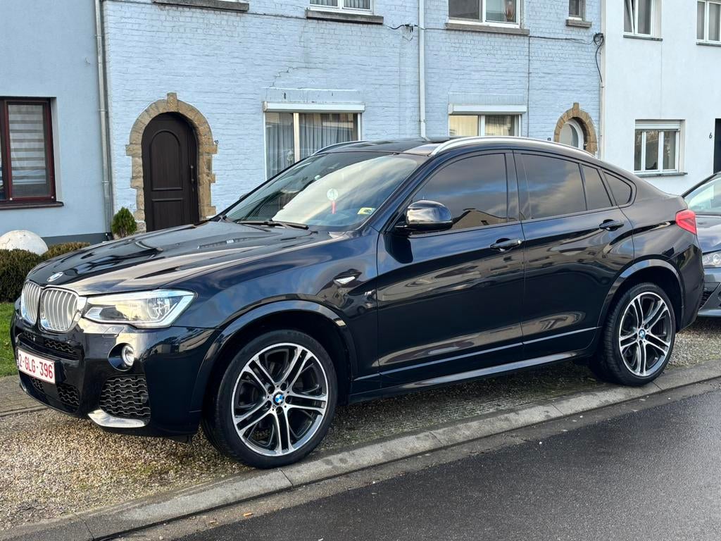 BMW X4 M-pakket Pano Roof — Midnight Blue —Full Option, Auto's, BMW, Automaat, Euro 6, Blauw, Leder