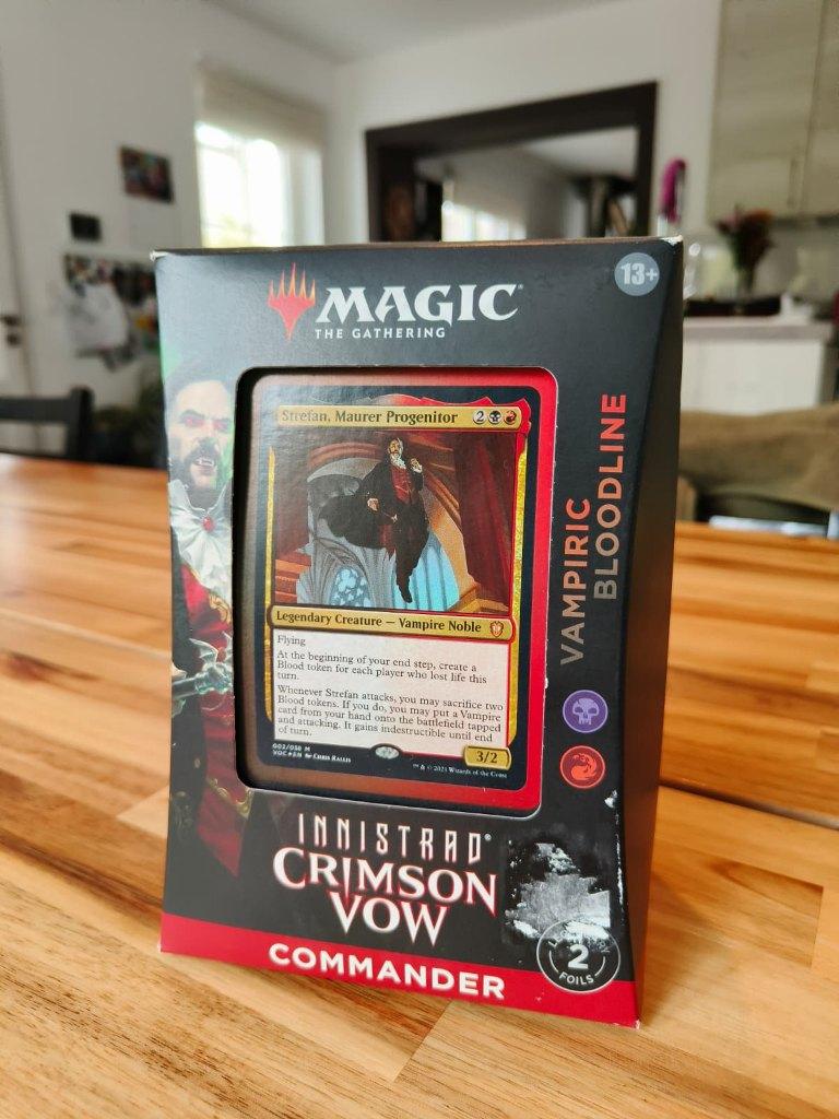 Innistrad Crimson Vow Vampiric Bloodline deck, Ophalen of Verzenden, Zo goed als nieuw, Speeldeck
