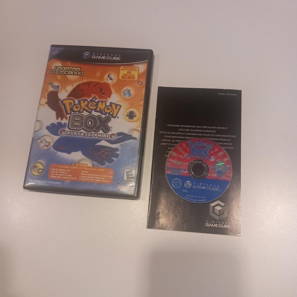 Boîte Pokémon Ruby & Saphir pour Nintendo Gamecube Pal, Consoles de jeu & Jeux vidéo, Enlèvement ou Envoi