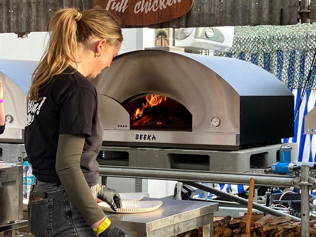 BEEK GIGANTE pizza oven foodtruck evenementen campings etc., Jardin & Terrasse, Enlèvement ou Envoi, Comme neuf