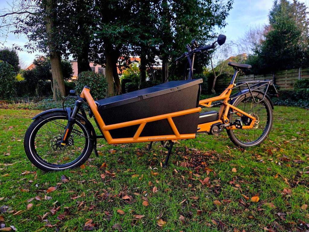 Riese en Muller load4 75 vario HS Kiox (nieuwstaat)(<500km), Fietsen en Brommers, Elektrische fietsen, Ophalen, Zo goed als nieuw