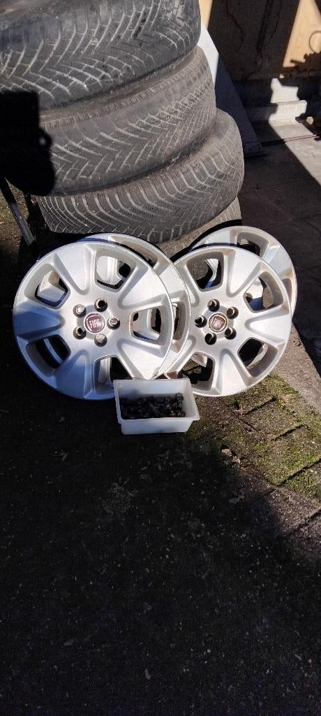 Velgen Fiat Doblo, Auto-onderdelen, Banden en Velgen, Ophalen, 15 inch, Velg(en), Bestelwagen