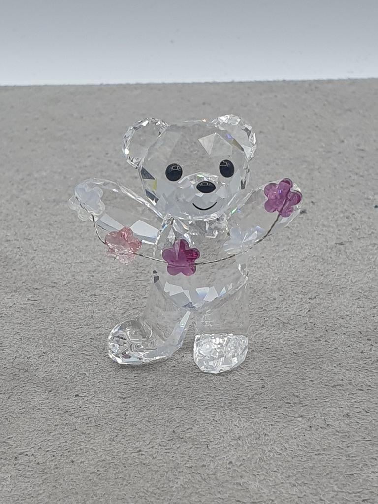 Swarovski Kris beer: bloemen voor jou 1016620., Verzamelen, Ophalen of Verzenden, Zo goed als nieuw