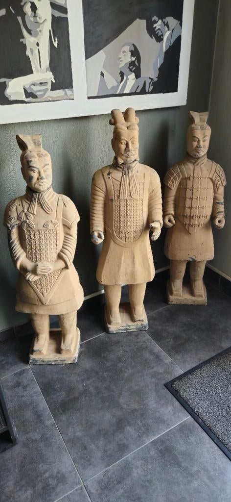 Terracotta beelden chinese krijgers, Ophalen