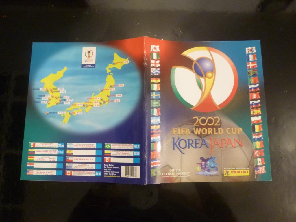 Leeg Panini boek WK 2002 Korea Japan, Verzamelen, Ophalen, Zo goed als nieuw, Sport