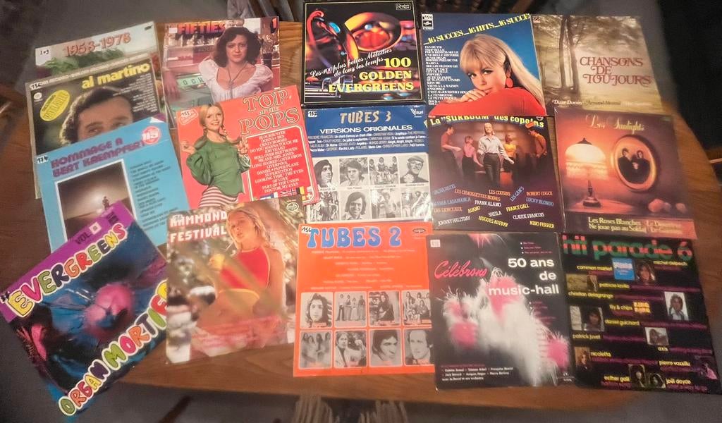 Vinyles 33 et 45t, Ophalen, Gebruikt