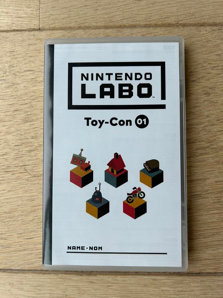 Nintendo Labo Multi-kit (Toy-Con 01) - Sans les accessoires, Enlèvement ou Envoi, Comme neuf