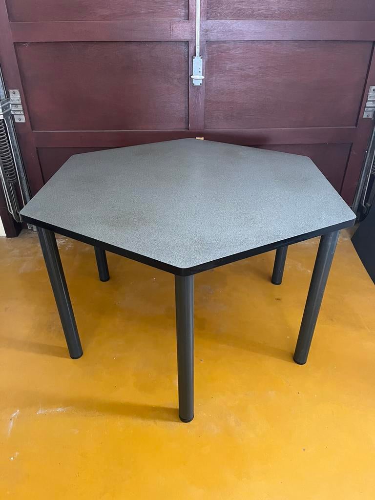 6-hoekige tafel, Huis en Inrichting, Tafels | Eettafels, Ophalen, Gebruikt