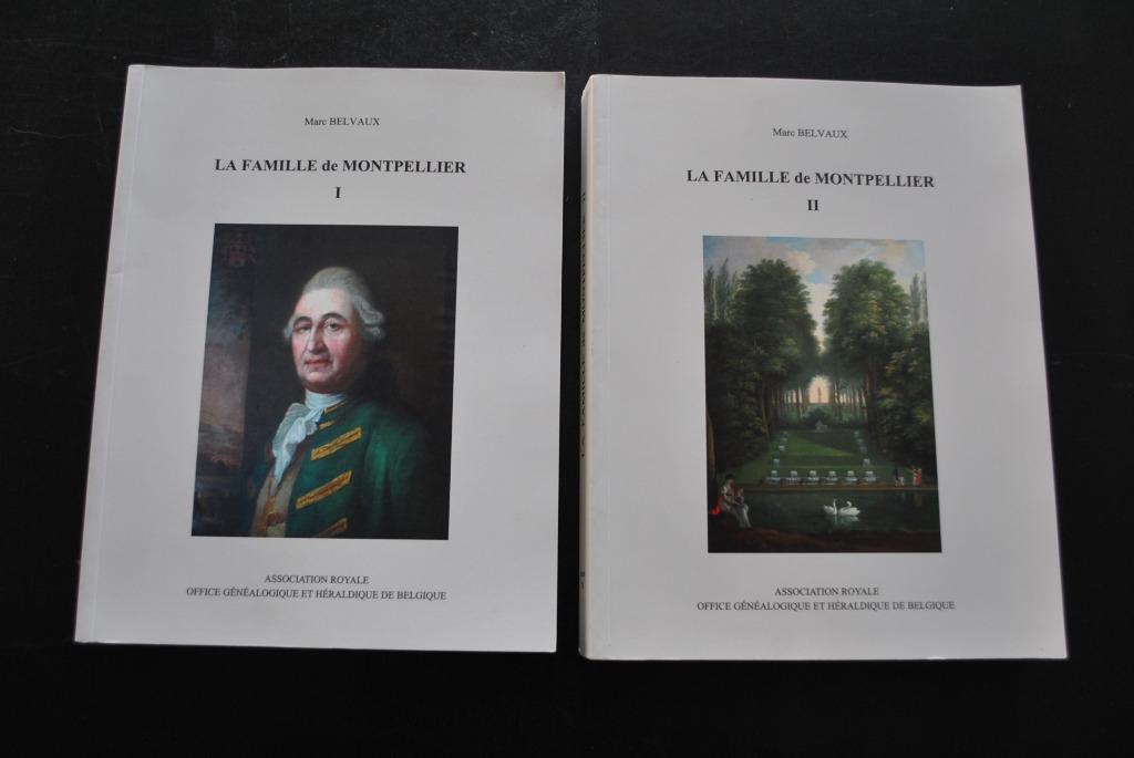 BELVAUX LA FAMILLE DE MONTPELLIER I & II 2007 D'ANNEVOIE, Enlèvement ou Envoi, Utilisé, BELVAUX
