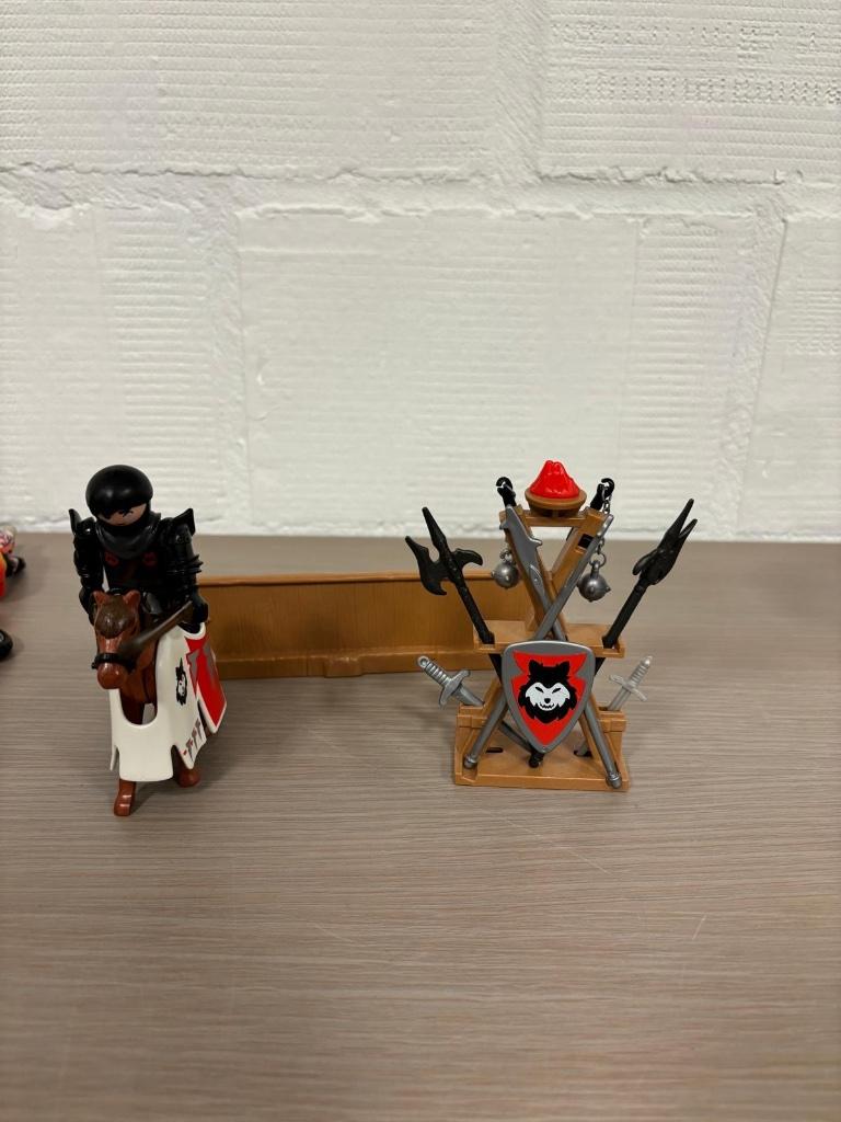 Playmobil - ridder met paard (2 stuks), Ophalen, Zo goed als nieuw
