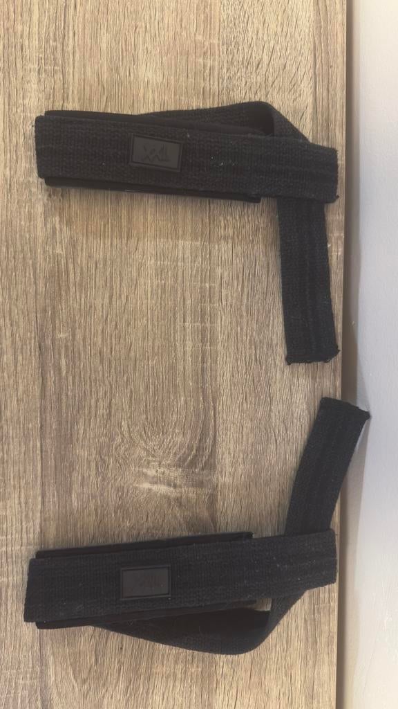 Lifting straps zwart XXL nutrition, Sport en Fitness, Ophalen, Gebruikt, Armen, Overige typen