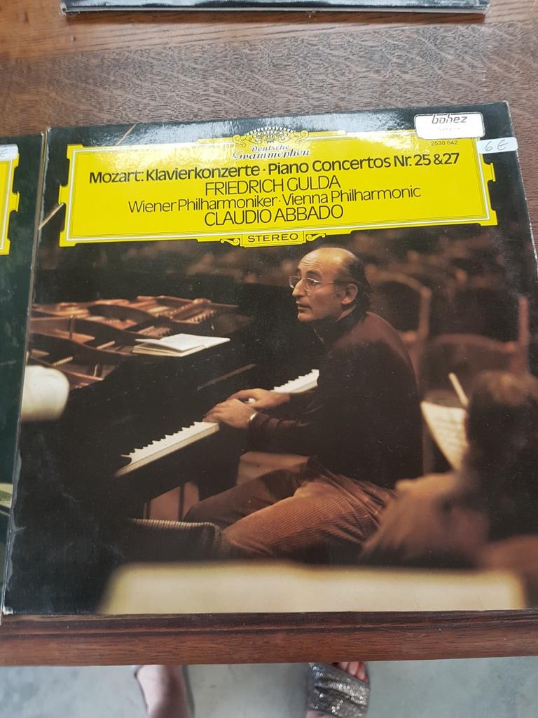 Mozart klavierkonzerte- piano, Ophalen of Verzenden, Zo goed als nieuw