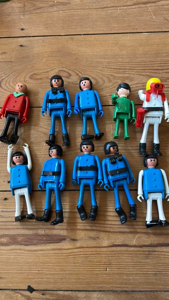 Retro eerste playmobil figuren zeldzaam, Ophalen of Verzenden, Gebruikt, Los Playmobil