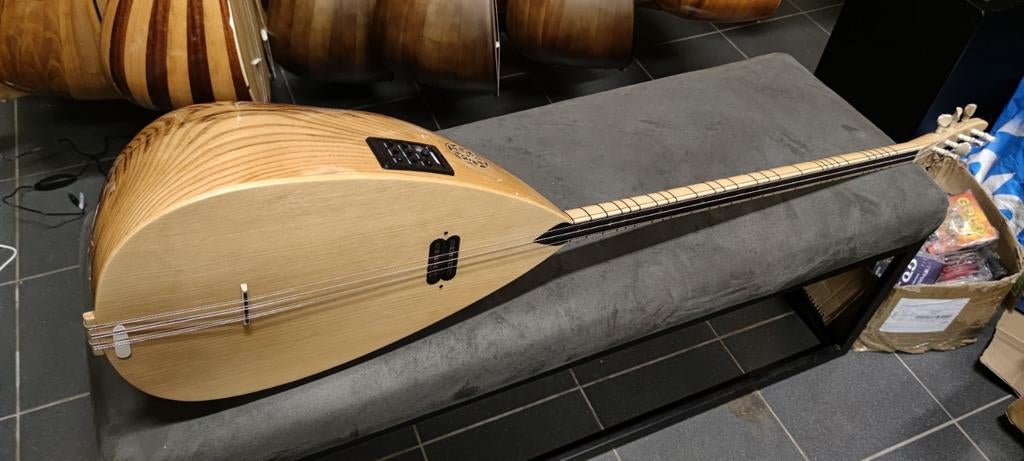 49 tekne oyma kesta saz baglama neset tarzi, Musique & Instruments, Enlèvement ou Envoi