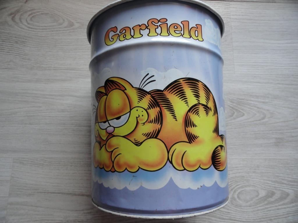 Corbeille à papier Garfield, Moins de 10 litres, Enlèvement, Utilisé, Métal