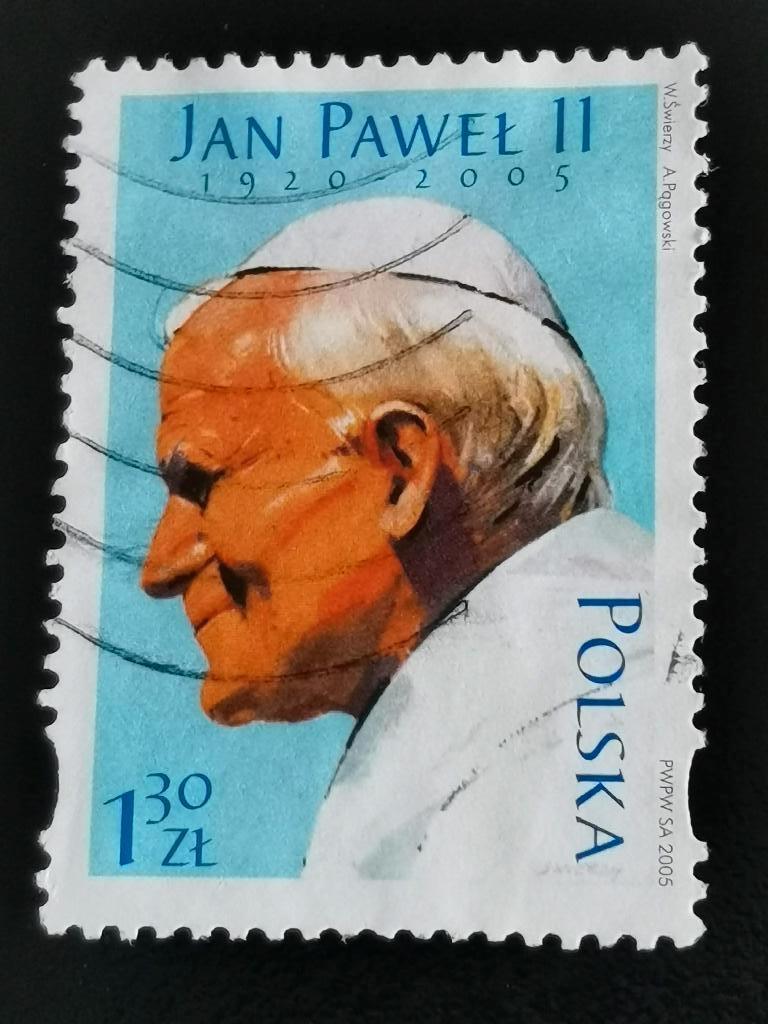Polen 2005 - paus Johannes Paulus II, Ophalen of Verzenden, Polen, Gestempeld