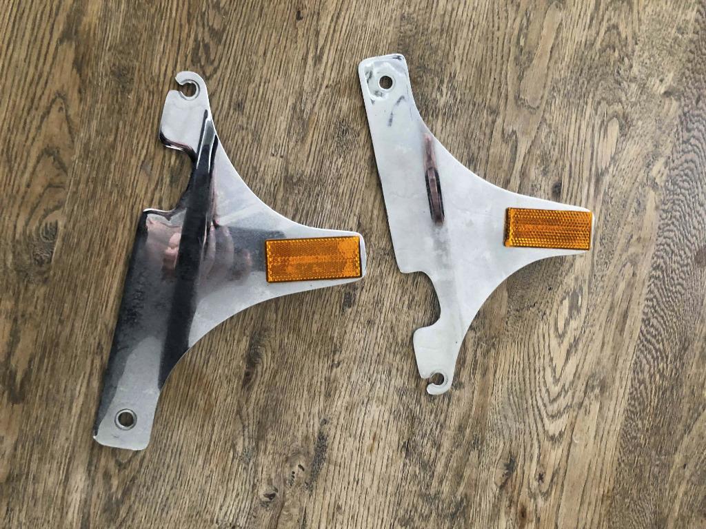 Harley Davidson Sissy Bar Brackets Set, Enlèvement ou Envoi, Utilisé