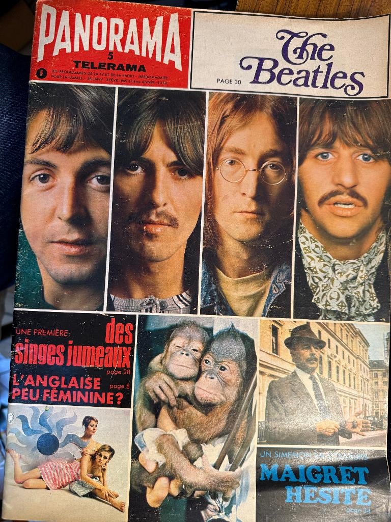 The Beatles, Panorama, 5 januari 1969, Verzamelen, Verzenden