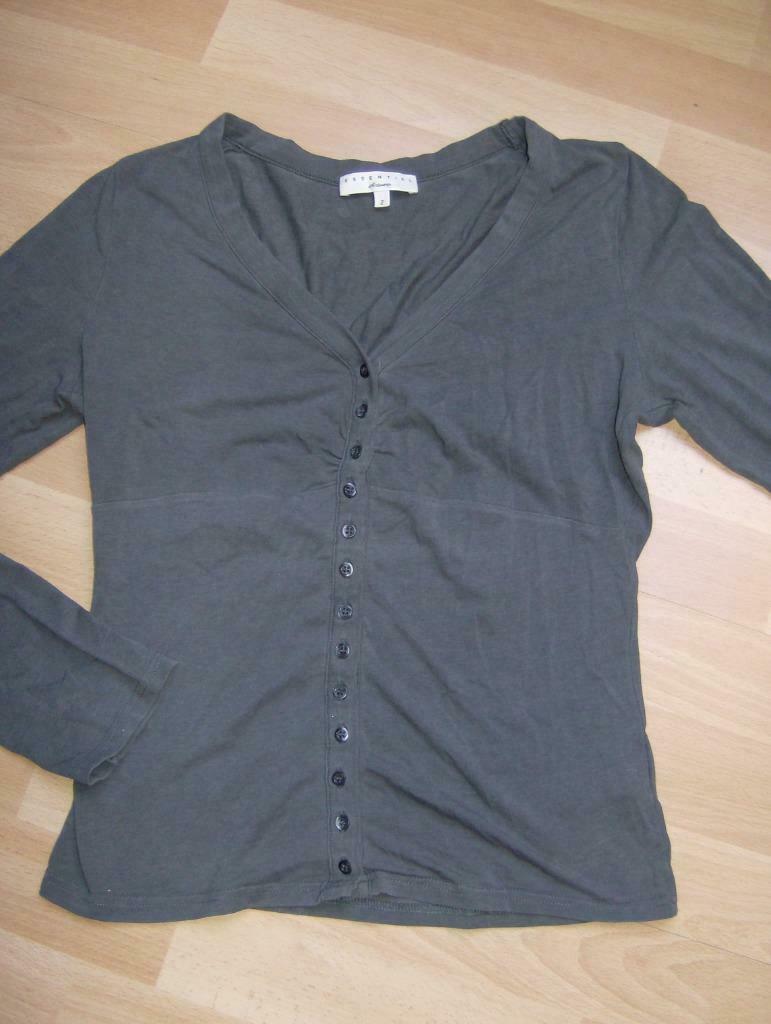 gilet grijs merk essentiel - maat 2 duur in aankoop, Kleding | Dames, Maat 38/40 (M), Essentiel, Ophalen of Verzenden, Grijs