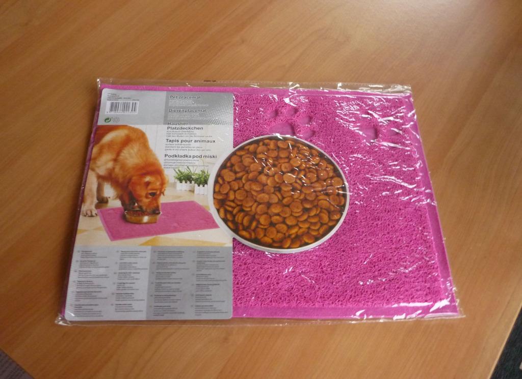 Fuchsia roze antslip hond kat dierenplacemat  40x30 cm, Enlèvement ou Envoi