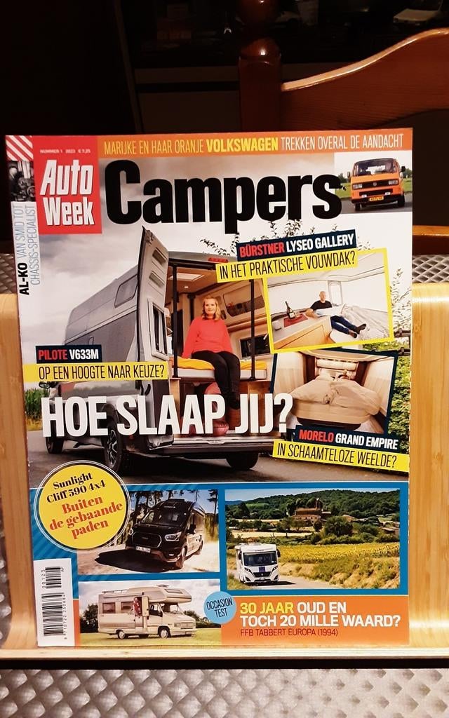 Autoweek campers, Boeken, Ophalen of Verzenden, Zo goed als nieuw