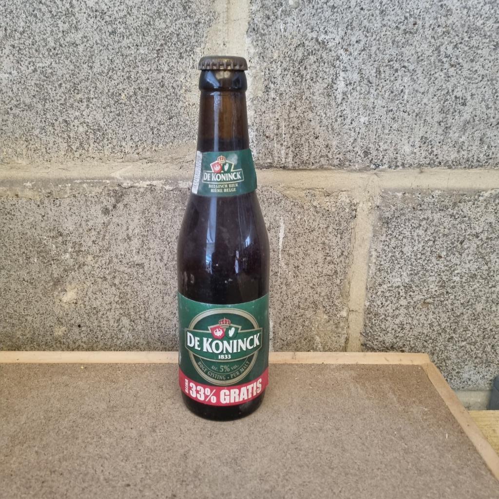 Bouteille de bière De Koninck (modèle 3), Verzamelen, Biermerken, Ophalen of Verzenden, Gebruikt, Flesje(s), De Koninck