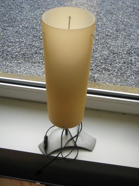 Staan/tafel lamp Merk TOSO Model 1938 Made in ITALY nieuw, Ophalen, Nieuw, Glas