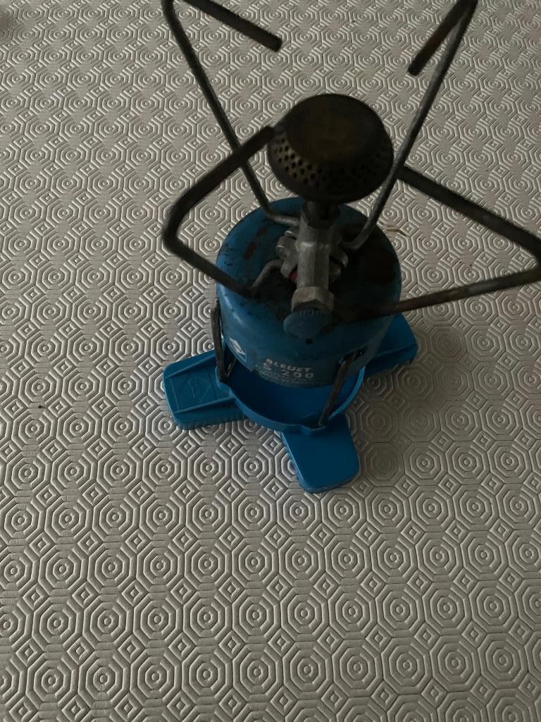 Oud campingvuurtje, brander op gaz, Ophalen of Verzenden, Gebruikt