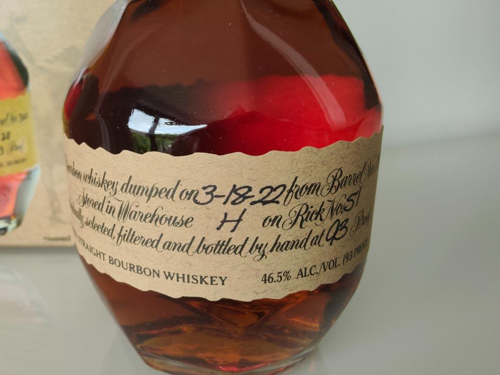 Blanton's Original, Bottle 133, Barrel 188, Stopper "B",70cl, Overige gebieden, Overige typen, Nieuw, Ophalen of Verzenden