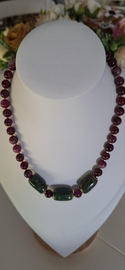 Ketting halfedelstenen, Envoi, Neuf
