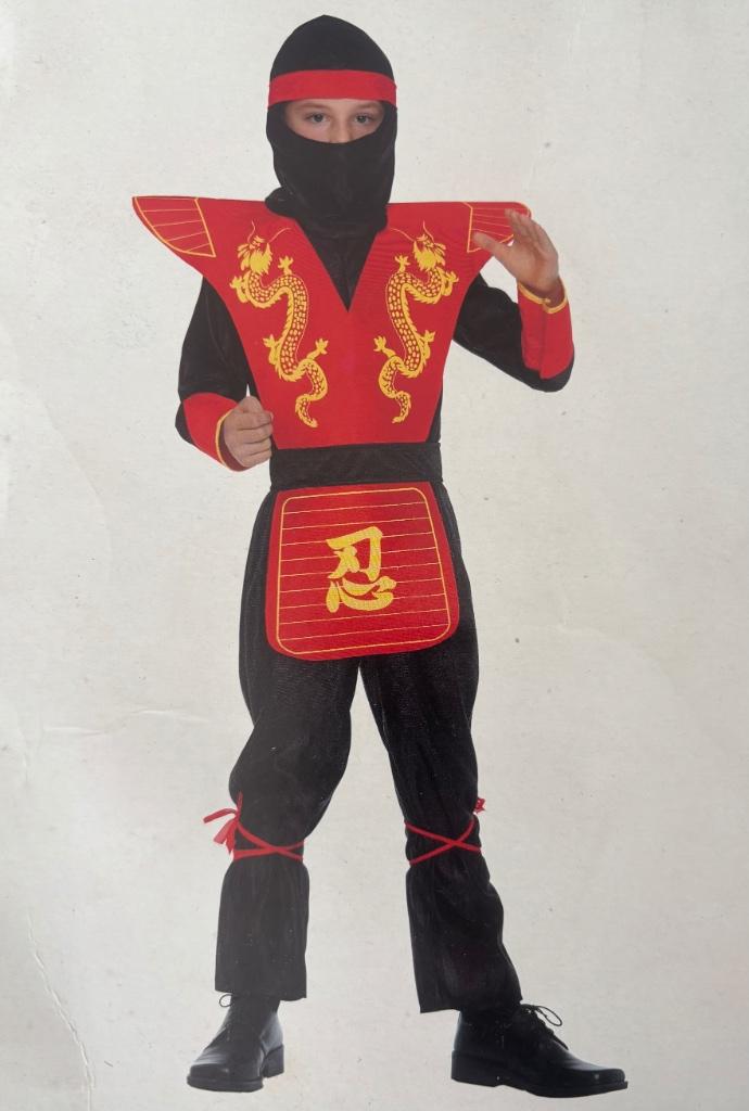 Costume déguisement ninja 146 cm - NEUF, Enlèvement ou Envoi, Neuf, 146 à 152, Garçon