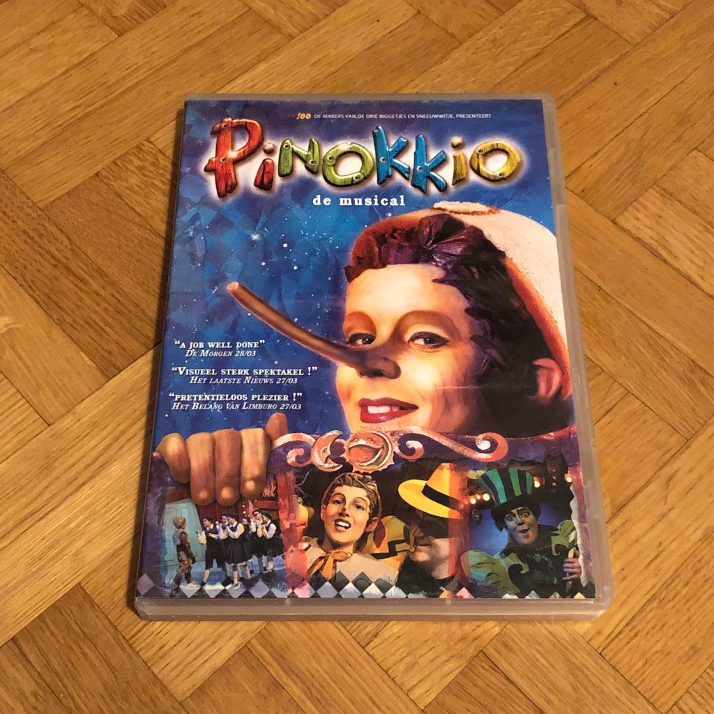 DVD Pinokkio - Musical Studio 100, Ophalen of Verzenden, Gebruikt