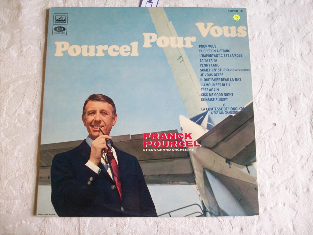 vinyl lp franck poursel, Ophalen of Verzenden, Zo goed als nieuw, 12 inch