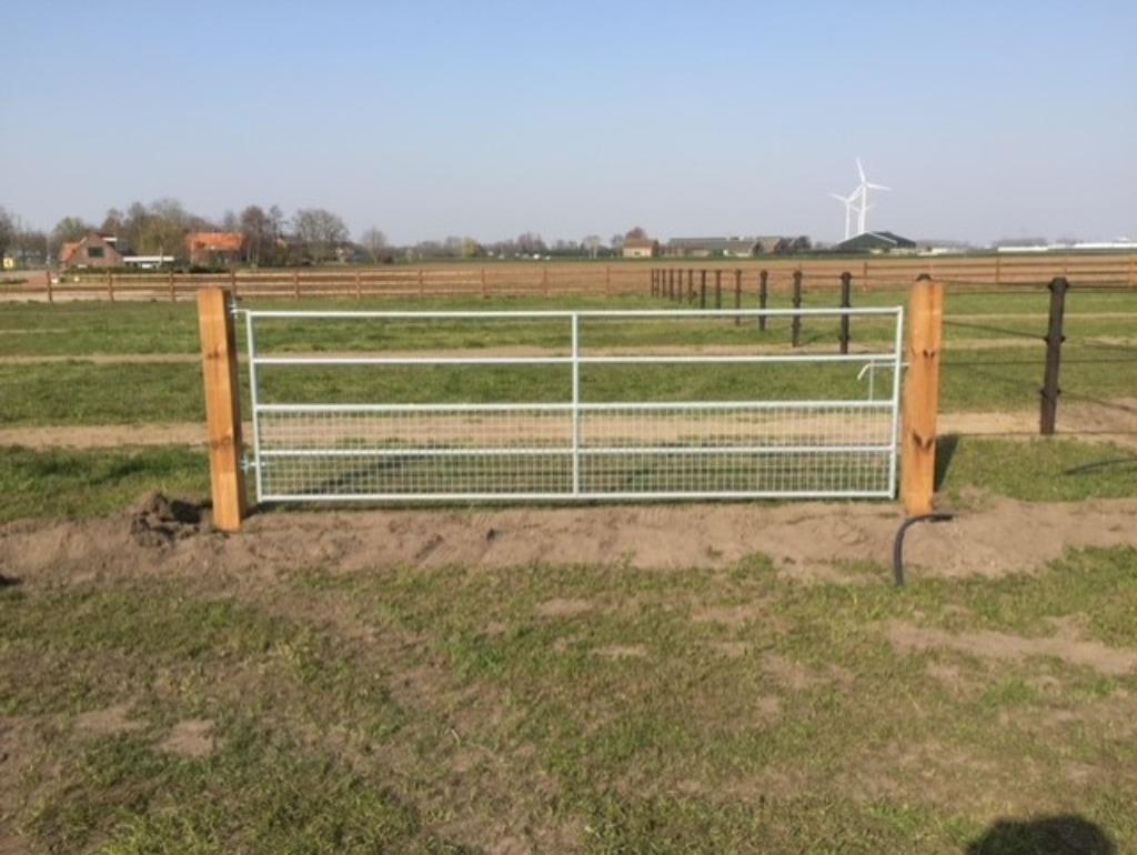 Ijzeren poorten/veldhekken, Dieren en Toebehoren, Ophalen of Verzenden, Nieuw