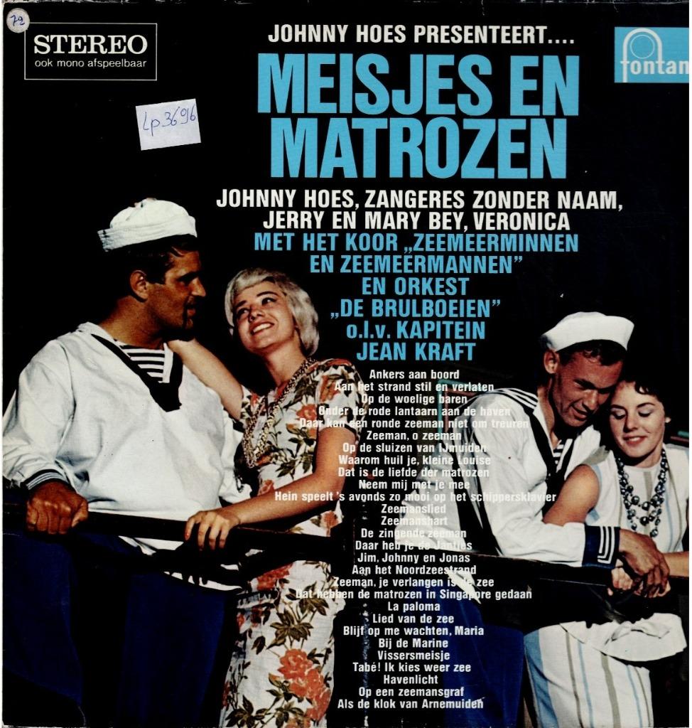 Vinyl, LP   -   Johnny Hoes, Zangeres Zonder Naam, Jerry En, Ophalen of Verzenden, Overige formaten