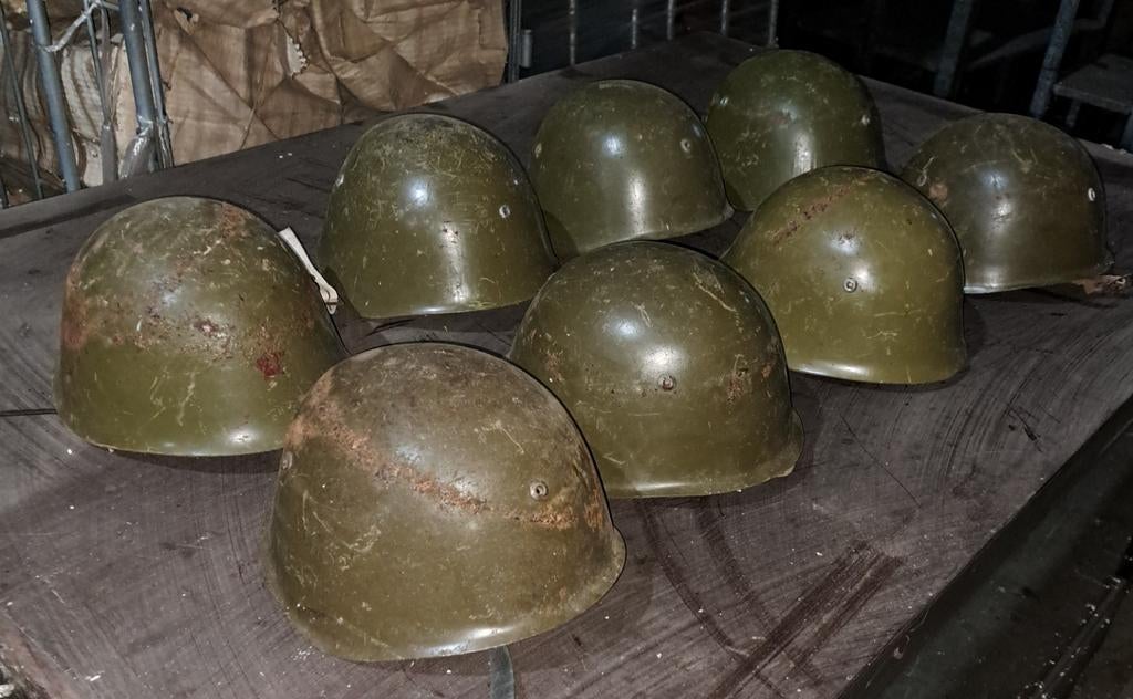Helm Helmen oude legerhelmen decoratie, Envoi