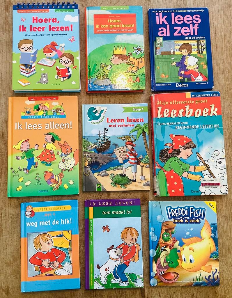 Leesboekjes voor beginnende lezers AVI e.a., Ophalen, Gelezen