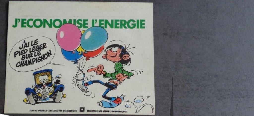 Oude sticker Gaston Lagaffe (Franquin), Verzamelen, Ophalen