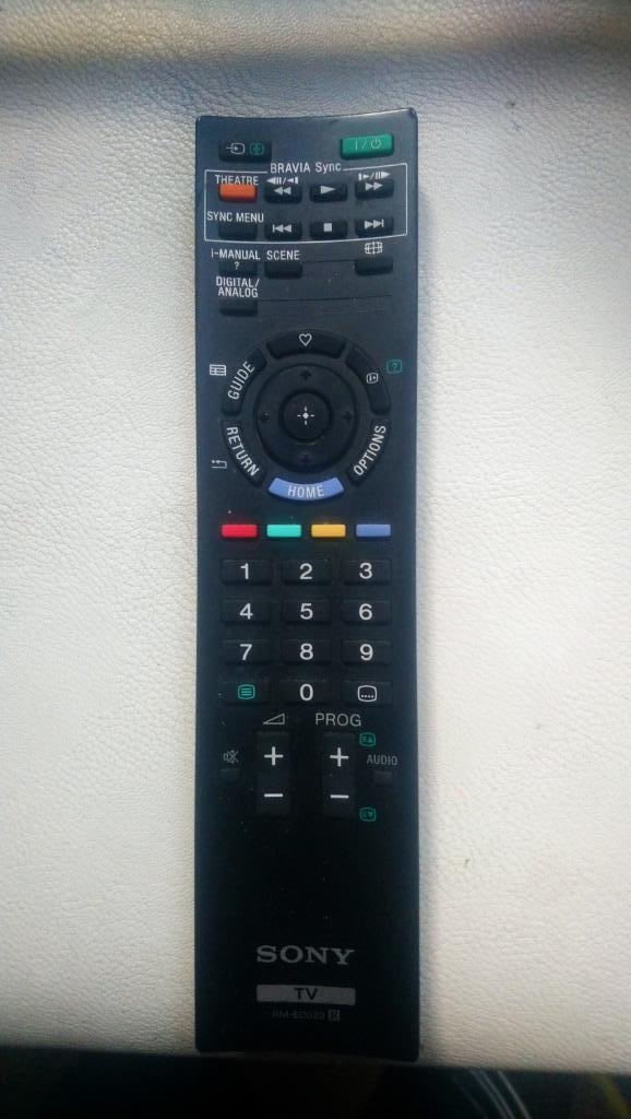 Sony Tv Rm Edo22 afstandsbediening, Ophalen of Verzenden, Zo goed als nieuw, Origineel, Tv