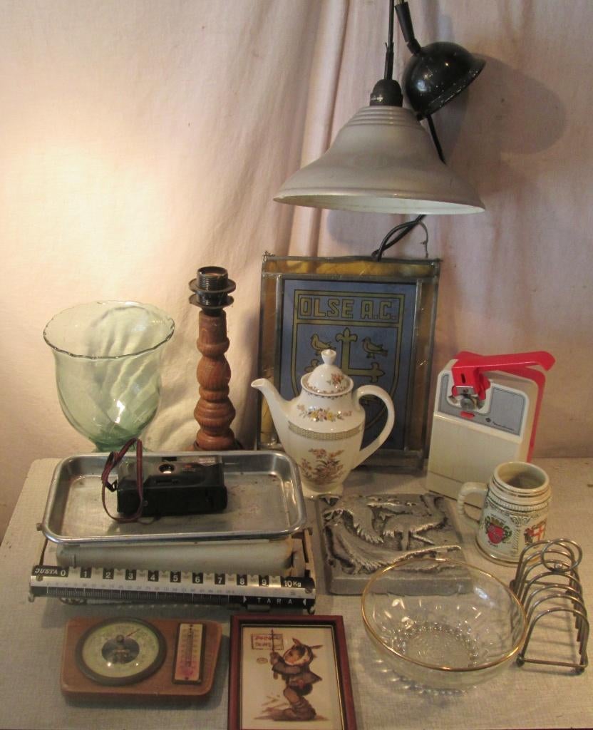 14 Oude Spulletjes en Retro Hebbedingetjes, Antiek en Kunst, Ophalen of Verzenden