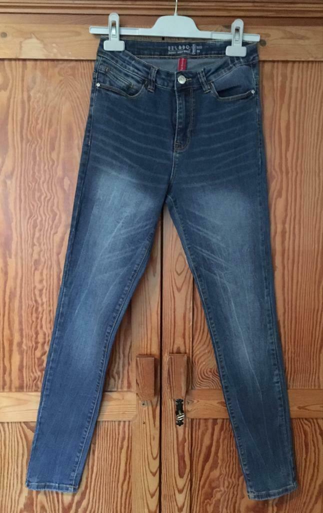 Jeans skinny taille haute, Enlèvement, Comme neuf