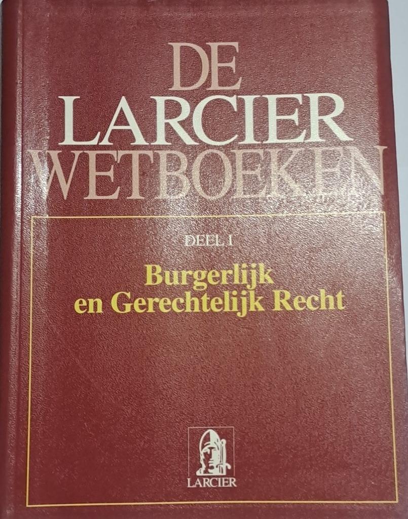 De Larcier Wetboeken, Enlèvement ou Envoi, Comme neuf, Verougstraete & Forrier