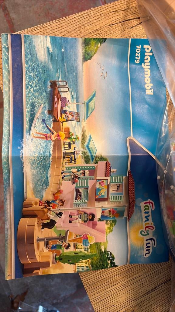 Playmobil ijssalon, Kinderen en Baby's, Speelgoed | Playmobil, Ophalen, Zo goed als nieuw, Complete set