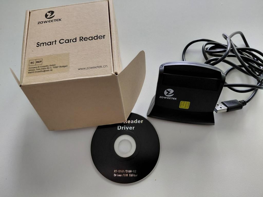 ID-kaartlezer, Computers en Software, E-readers, Ophalen