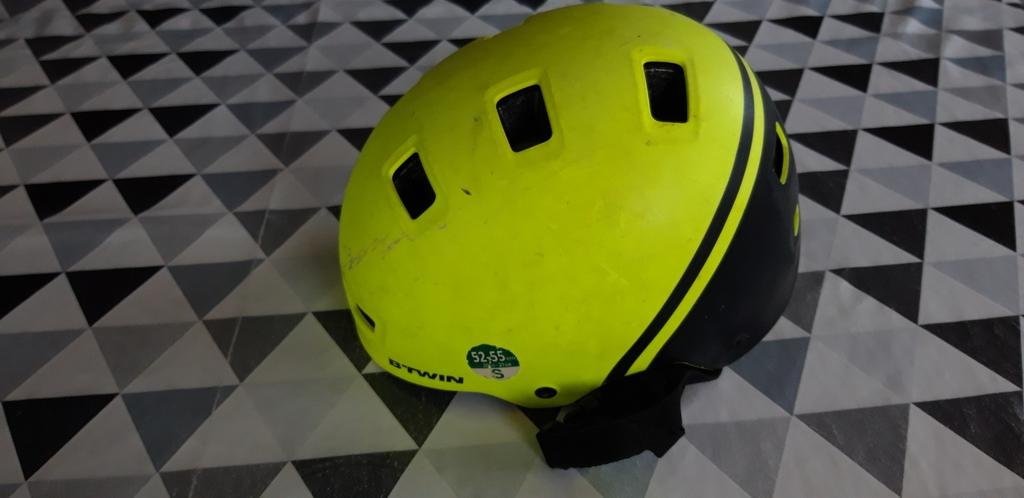 Helm B'twin 52-55 S, Ophalen of Verzenden, Gebruikt, S